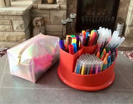 Photo of free Revolving caddy and pencil case (Garforth, Leeds, LS25) #1