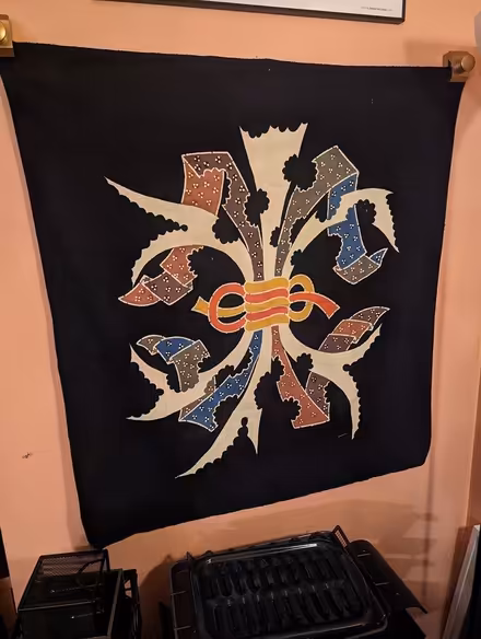 Photo of free Japanese Batik Cotton Banner Wrap (Herald Square, Manhattan) #1