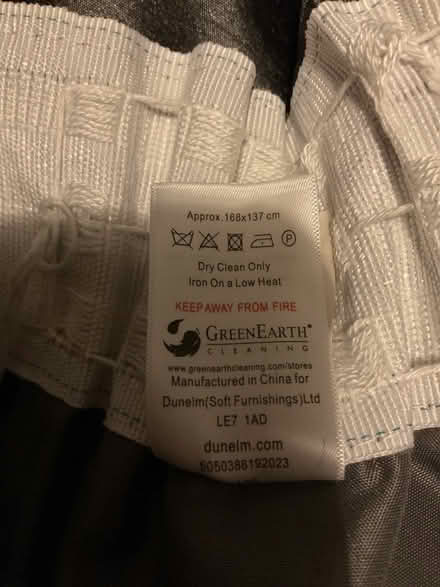 Photo of free 2 pairs of Dunelm grey curtains (Orpington) #2