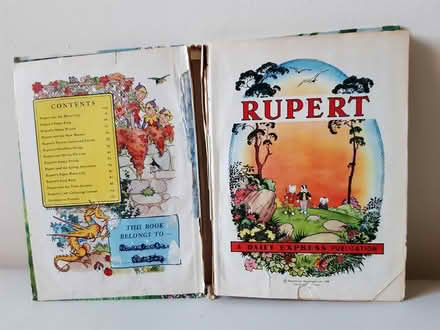 Photo of free Rupert Annual 1958 (Kingsley, Northampton) #2
