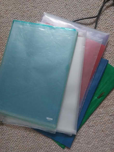 Photo of free Medium Lot of Plastic folders/wallets (Spital CH63) #1
