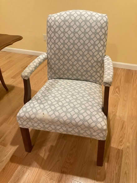 Photo of free Upholstered chair (Near Weston town center) #1