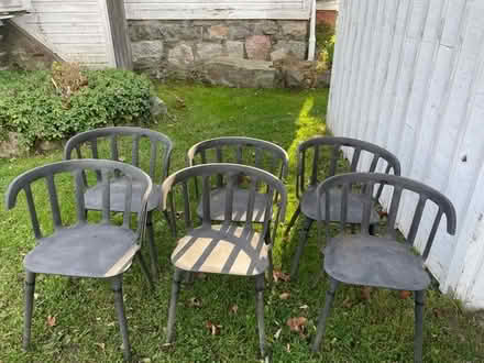 Photo of free 2 outdoor chairs (Gardiner) #1