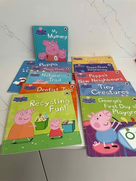 Photo of free Peppa pig books (Bushey WD23) #1