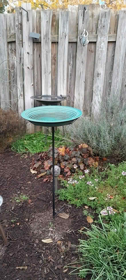 Photo of free Ceramic birdbath (Amber meadows 21702) #1