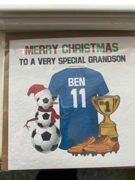 Photo of free Christmas card BEN 11 (market harborough LE16) #1