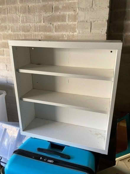 Photo of free Small white shelves (Frimley) #1