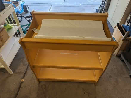Photo of free Solid wood diaper changing table (Ann Arbor near Arborland) #1
