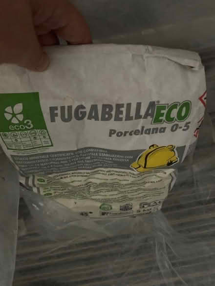 Photo of free Most of a bag of tile cement (Cheadle Hulme SK8) #1