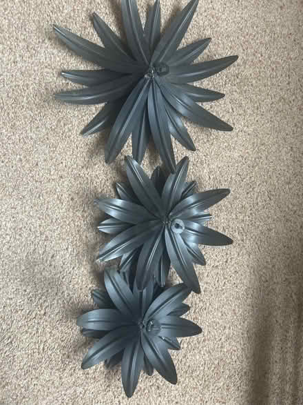 Photo of free Metal wall flowers (Waterlooville PO7) #2