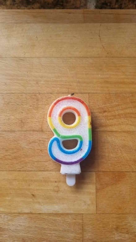 Photo of free Number 9 Birthday candle (Willenhall, WV12) #1