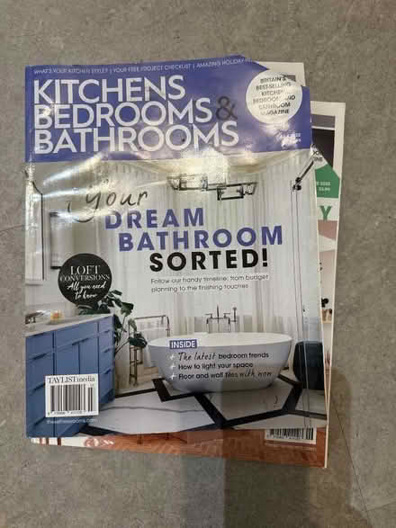 Photo of free Large pile of home decor magazines (Coney Hall BR4) #2