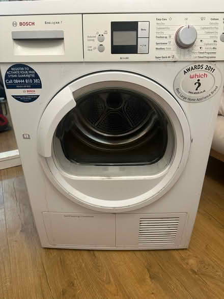 Photo of free bosch heat pump tumble dryer (E6. Beckton) #1