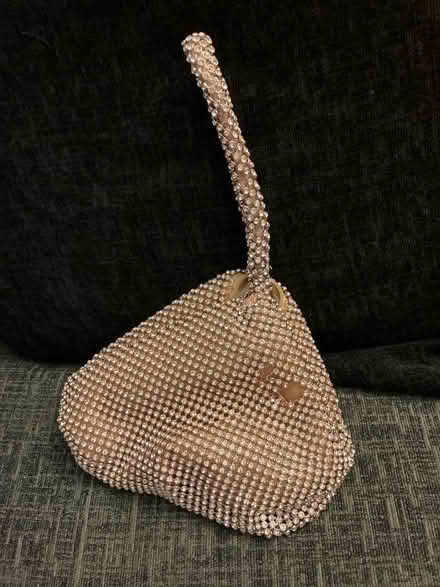 Photo of free Rose gold diamanté evening bag see description (Wboro station area NN8) #1