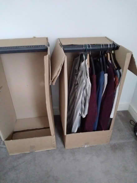 Photo of free Wardrobe packing boxes. (North Devon District EX36) #1