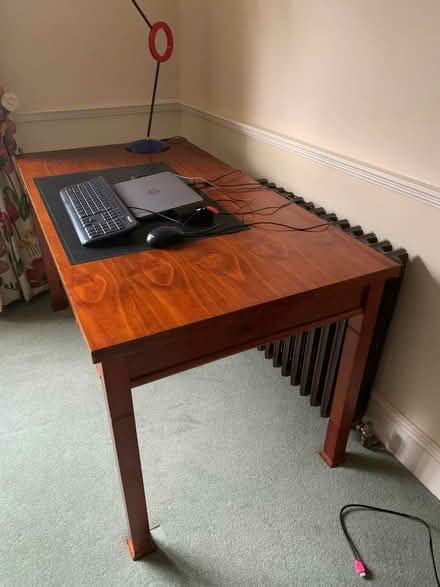 Photo of free Large Rosewood type desk (Christleton CH3) #3