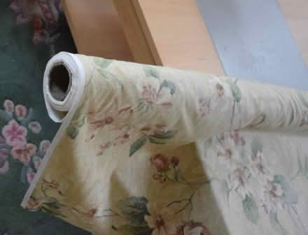 Photo of free Roll of green floral material (Willingdon BN21) #2