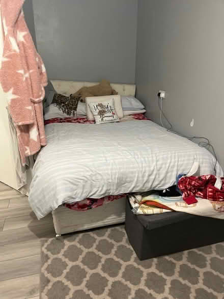 Photo of free Divan bed with headboard storage (Purley way) #1