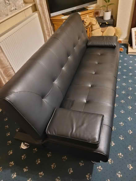 Photo of free Black sofa bed (Consett DH8) #2