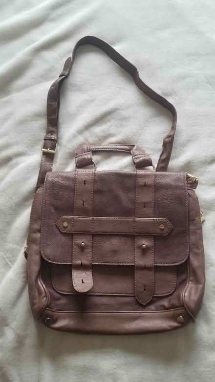 Photo of free Pink faux-leather purse (Junction (Toronto)) #1