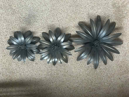 Photo of free Metal wall flowers (Waterlooville PO7) #1