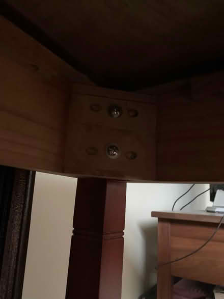Photo of free Large Rosewood type desk (Christleton CH3) #2
