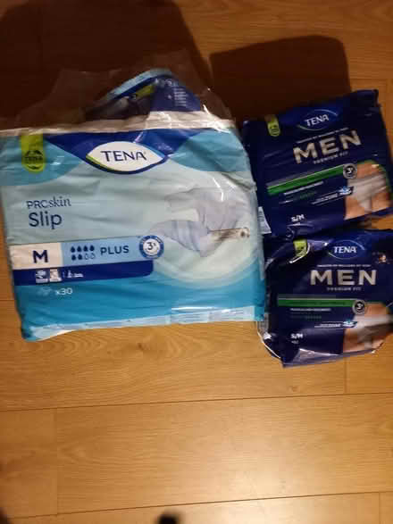 Photo of free Tena Pads, Men's (Woodlands TW7) #1