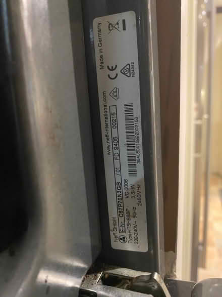 Photo of free NEFF electric oven (Withyham TN7) #3