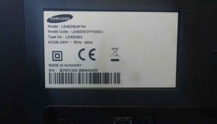 Photo of free Samsung 40'' LCD TV (Central Reading RG1) #1