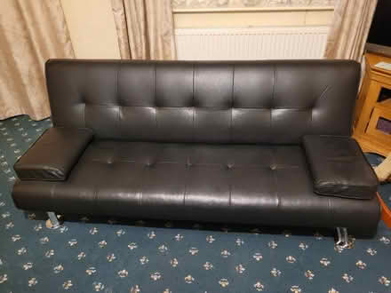 Photo of free Black sofa bed (Consett DH8) #1