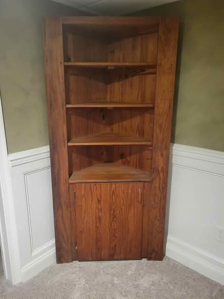 Photo of free Corner cabinet. Pine (Abingdon) #2