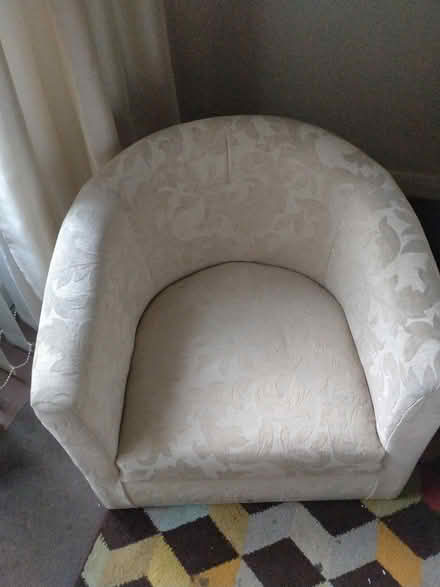 Photo of free Cream tub chair (castletown SR5) #4