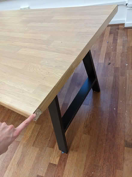 Photo of free Long 3m workshop style table/desk (EC2A) #3