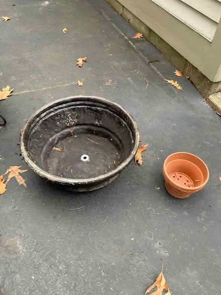 Photo of free Fiberglass plant and plastic pots (Near Weston town center) #1