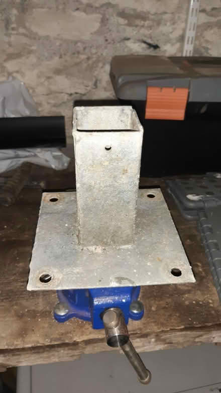 Photo of free Metal Feet for Trellis Panel Posts (Buckfastleigh TQ11) #1