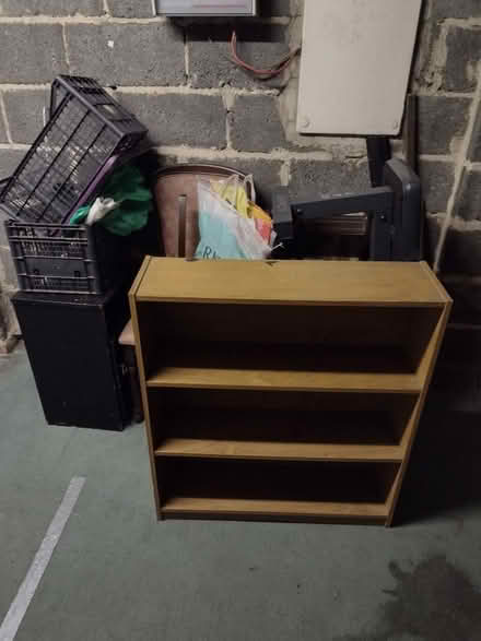 Photo of free Wooden Shelf + Sundry Items (Saville Park HX1) #3