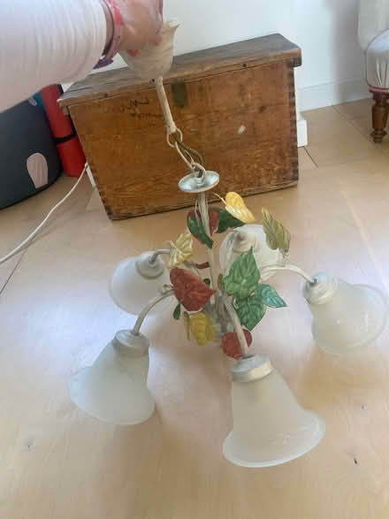 Photo of free 5 lamp chandelier (Chesham) #2