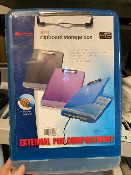 Photo of free Clipboard with storage box (North Waltham) #1