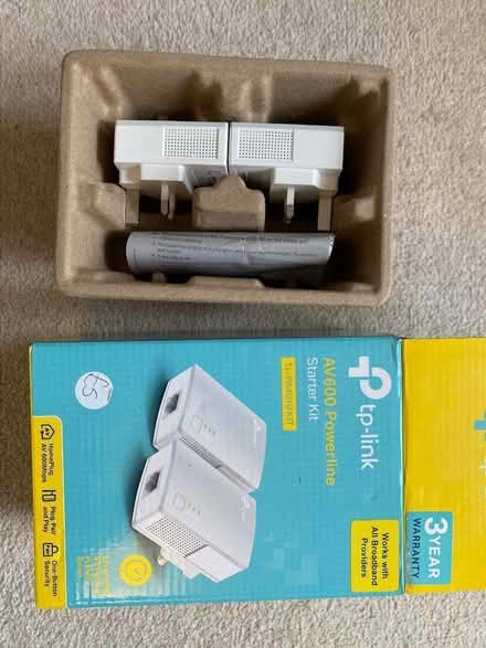 Photo of free AV600 network powerline extender (Hurstpierpoint BN6) #4