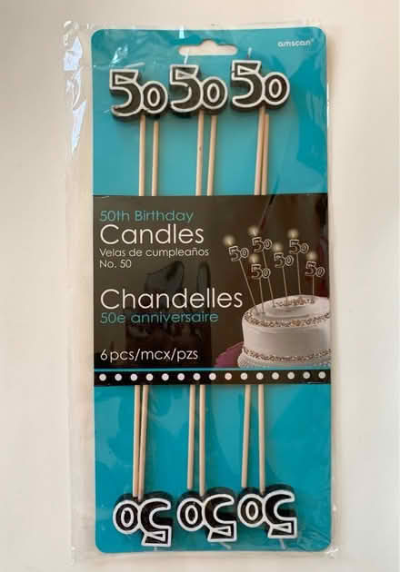 Photo of free 50th Birthday candles (Plainfield) #4
