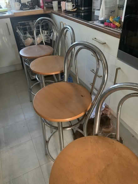 Photo of free Kitchen stools (Bramley) #1