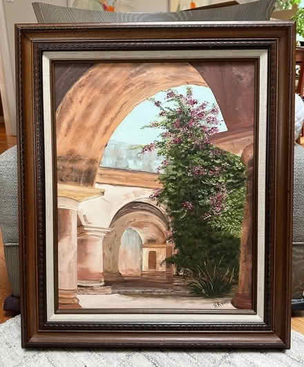 Photo of free Framed oil painting (San Rafael-- Bret Harte) #1