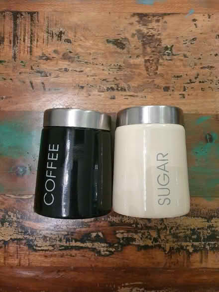 Photo of free Coffee and sugar containers (RG30 Tilehurst) #1