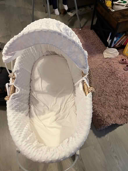 Photo of free Moses basket and stand (St athan CF62) #2
