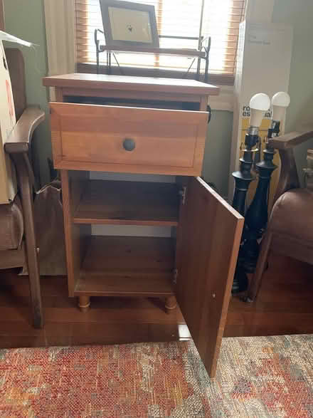 Photo of free Bedside table (Davis square) #1