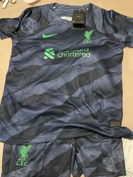 Photo of free Liverpool goal keeper kit. Age 11-12 (Owlsmoor GU47) #1
