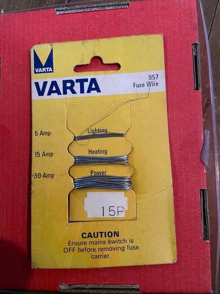 Photo of free Fuse wire (Whitton TW2) #1