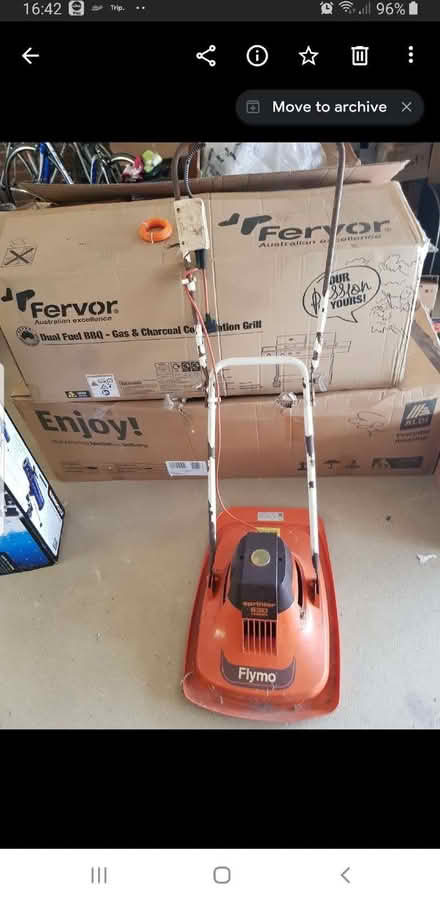Photo of free Electric lawn mower (Meppershall SG17) #1