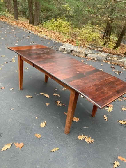 Photo of free Drop leaf table with additonal lead (Near Weston town center) #1
