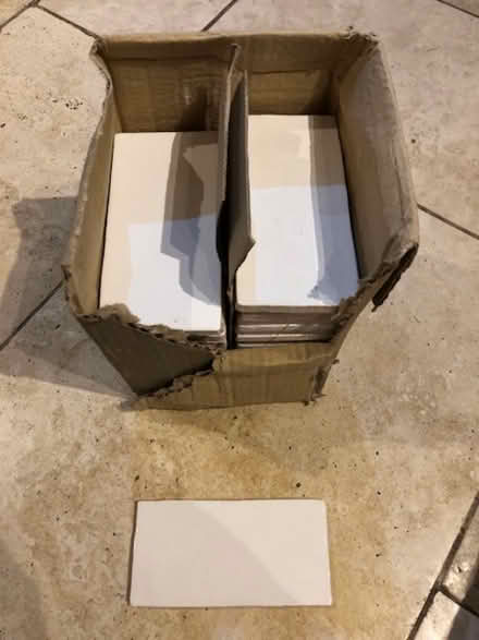 Photo of free Approx. 35 glazed tiles (Dunblane FK15) #1